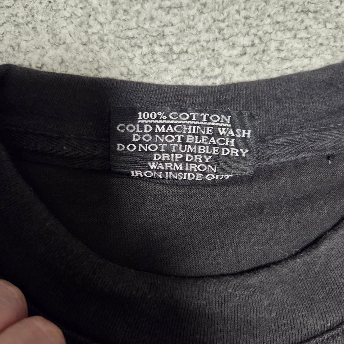 호주산 빈티지 자수 반팔 티셔츠 M(95) 상품이미지4