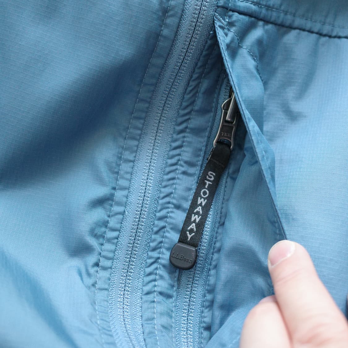 엘엘빈 스토어웨이 패커블 나일론 립스탑 바람막이 XL 상품이미지10