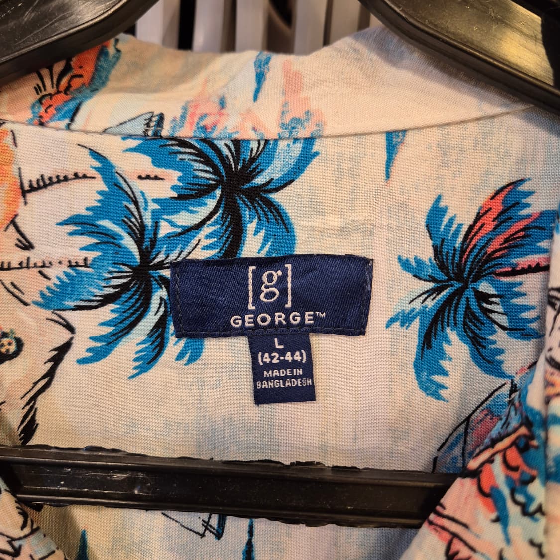 (L~XL)USA 하와이안 반팔셔츠  상품이미지3