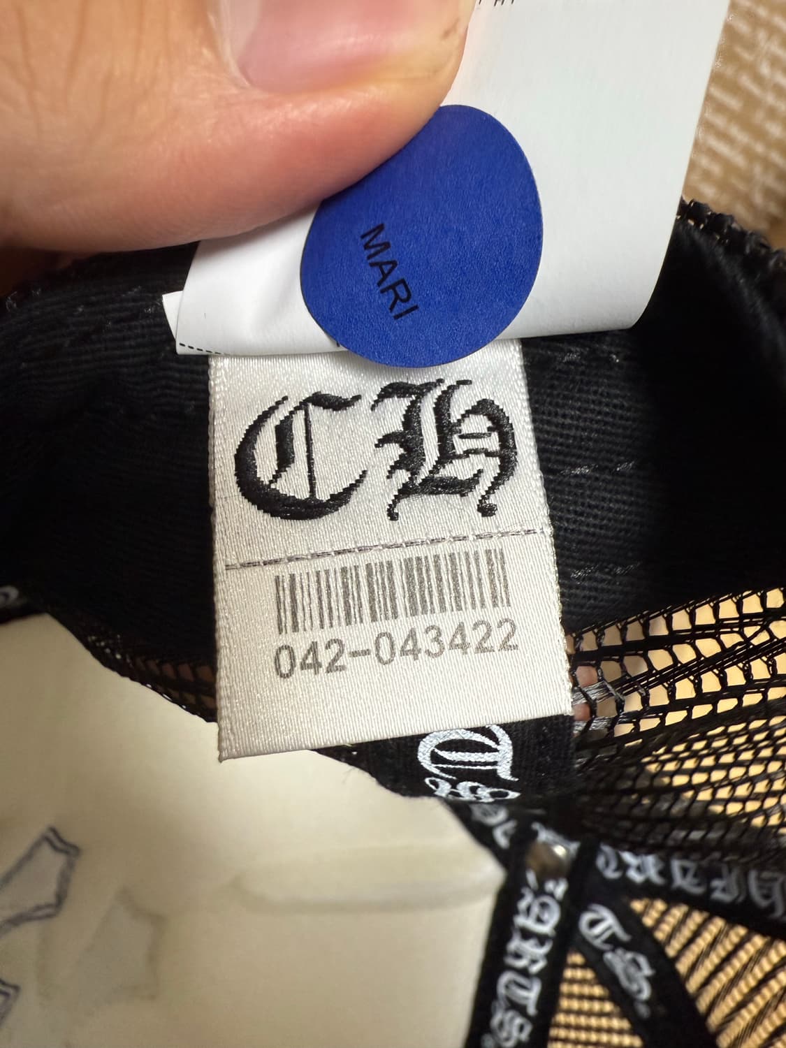 크롬하츠 트리플 크로스 캡 새상품 상품이미지6