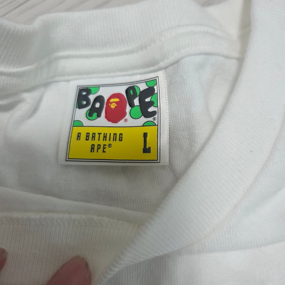 베이프 롱슬리브 L 상품이미지3