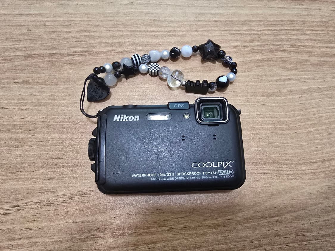 니콘 쿨픽스 aw100 (Nikon coolpix) 블랙 작례O 상품이미지1