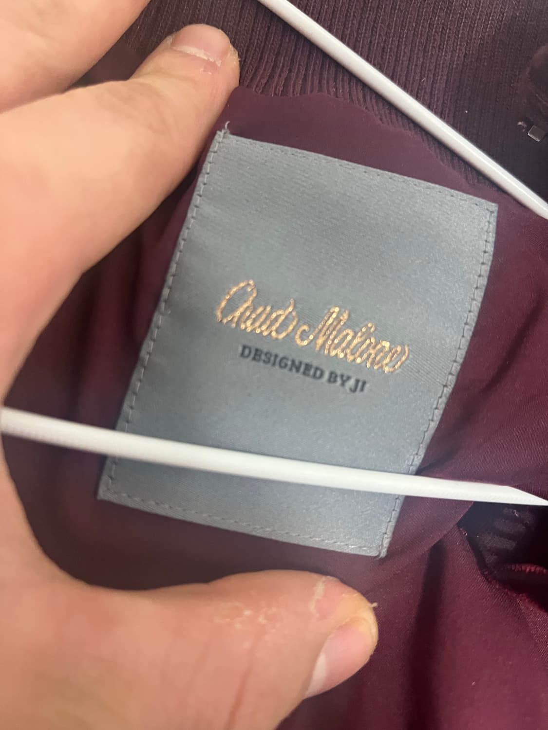 볼란테 차드말론 벨벳 자켓 1사이즈 100 상품이미지4