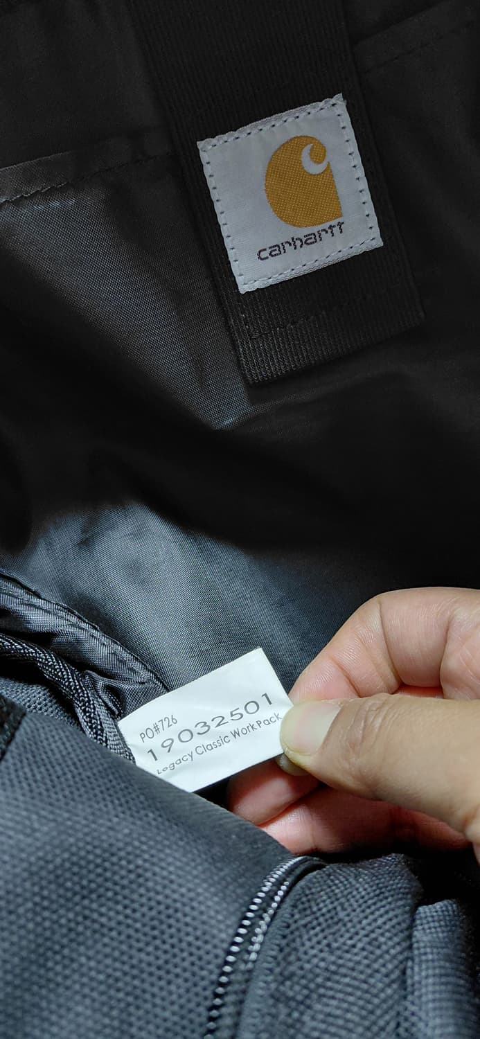 칼하트 Legacy 블랙 백팩 (최종가격) 상품이미지8