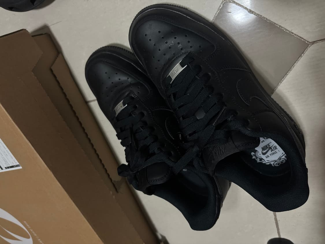 나이키 에어포스 블랙 260 상품이미지1