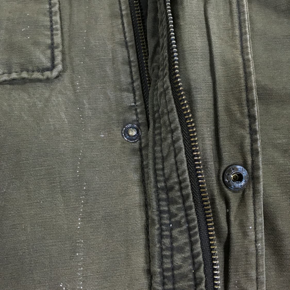 투티/0398 Levis 데저트 워크 자켓 카키 밀리터리  상품이미지10