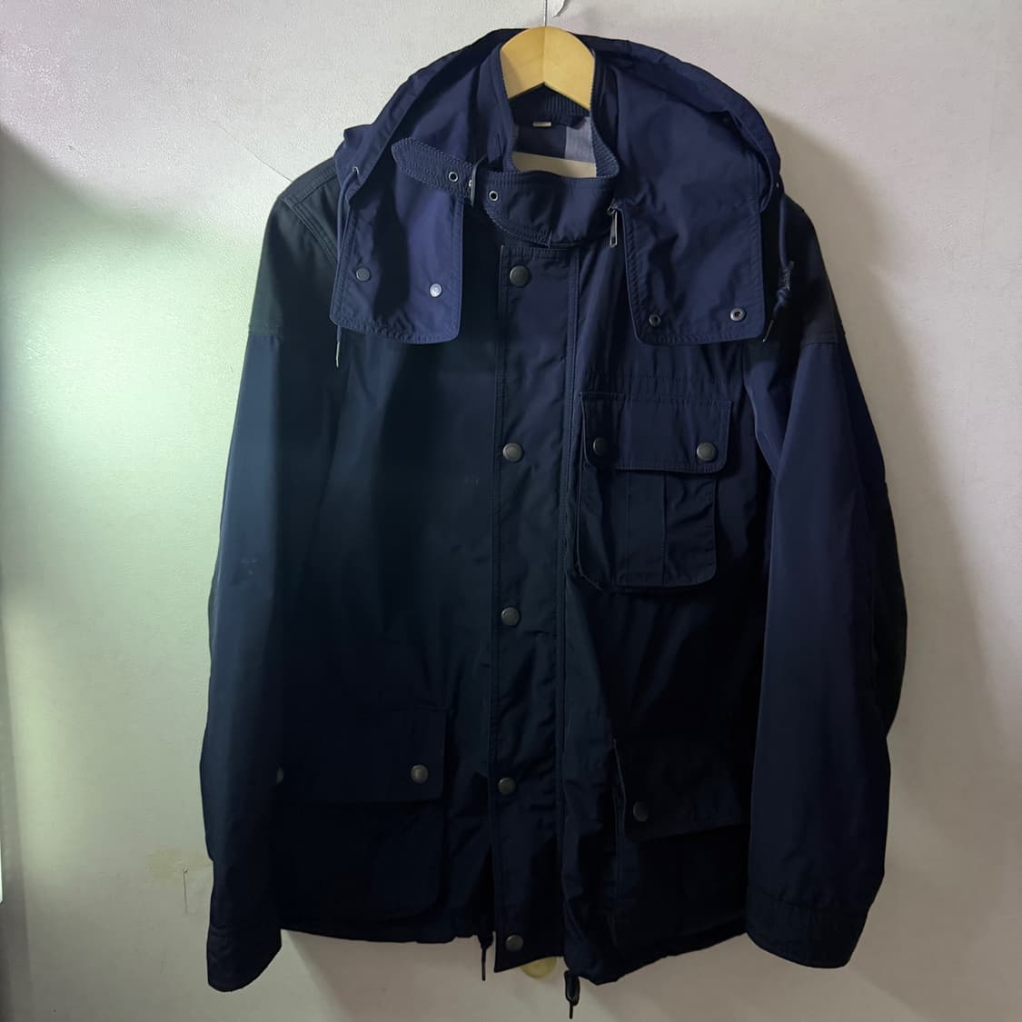 버버리 브릿 네이비 디테일 후드점퍼 L (슬림105) 상품이미지10