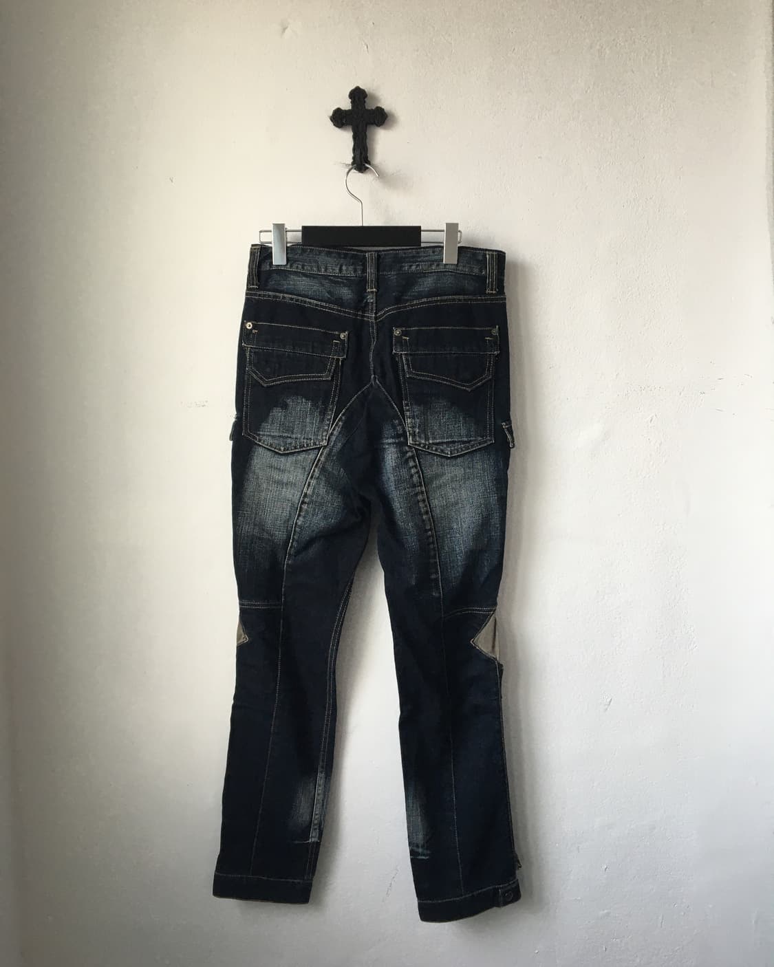 Zipper washing point denim pants 상품이미지5