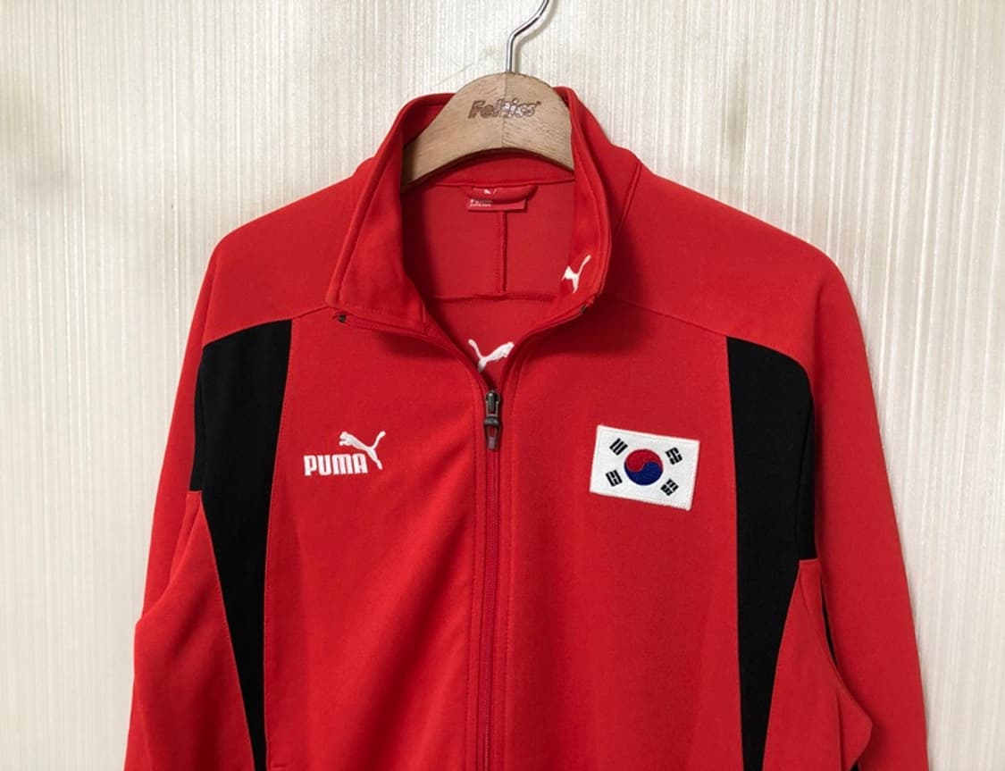 푸마국대 국대KOREA 국대지급/실착 트레이닝자켓 M(95) 상품이미지6
