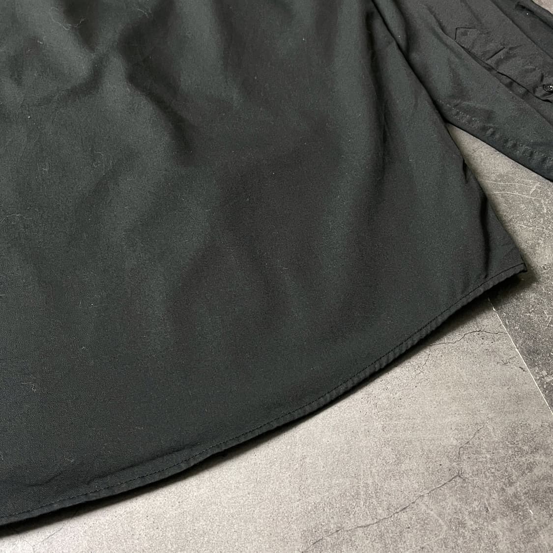 ASH CITY 빈티지 블랙 다운버튼 코튼 셔츠 A00709 상품이미지8