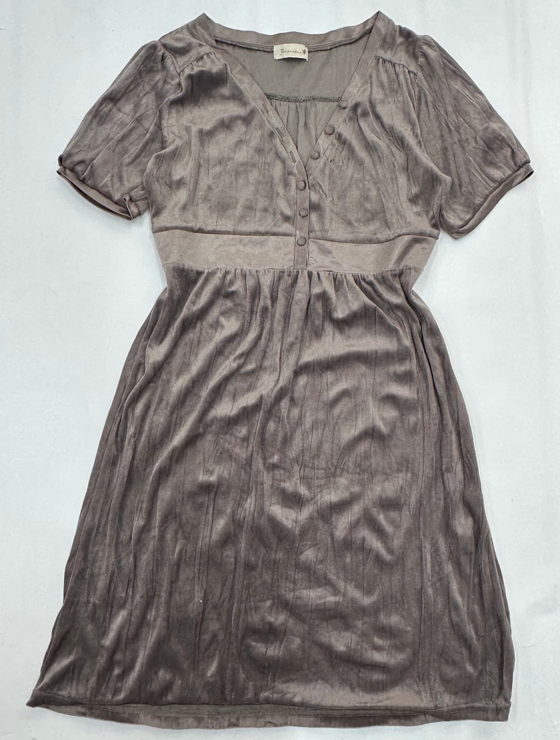 ♠️쇼콜라의 마계 브라운 원피스코디 세트♣️ 블라우스 라떼갸루 레이어드  상품이미지6