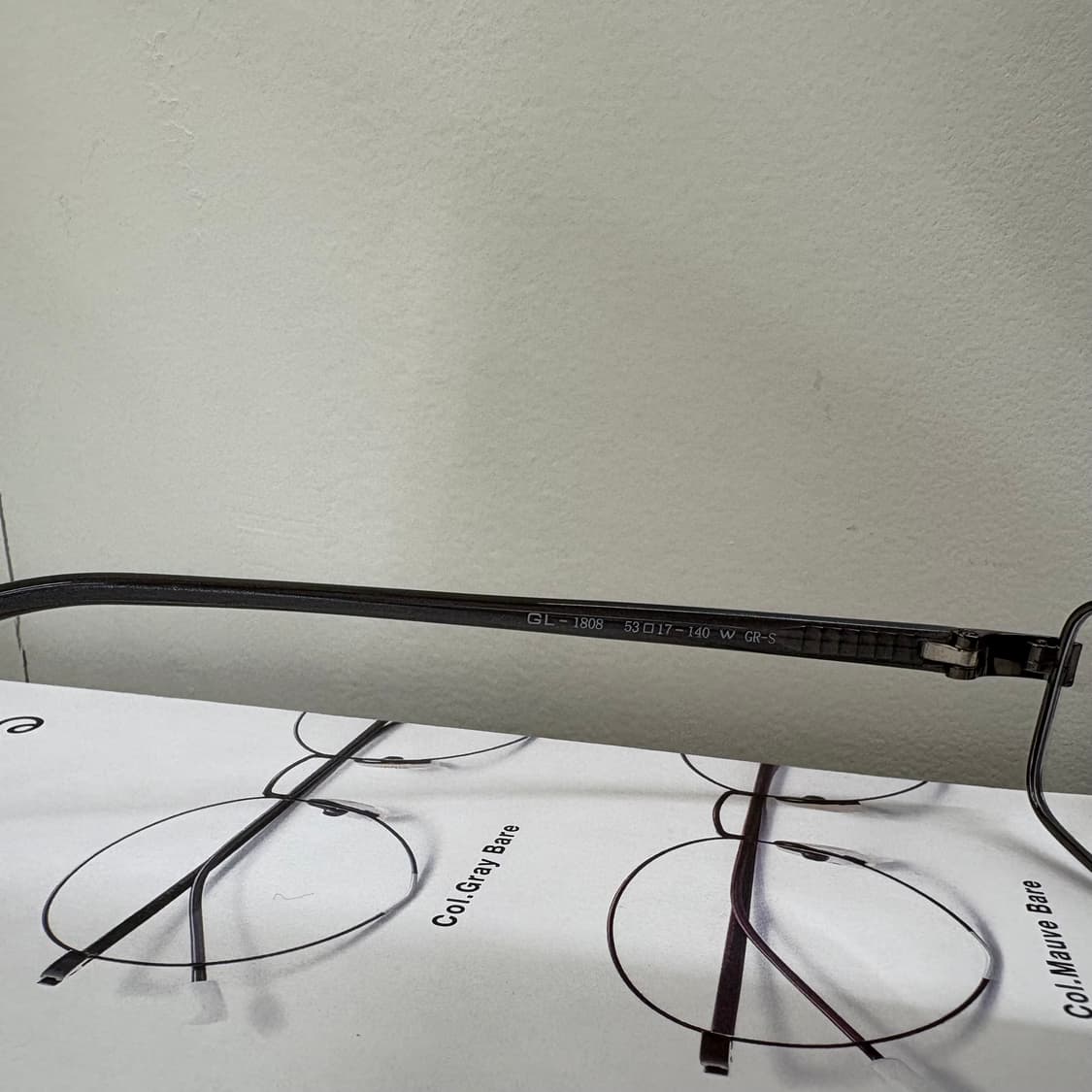 GALLAN 겔랑 티타늄 빈티지 안경 상품이미지5