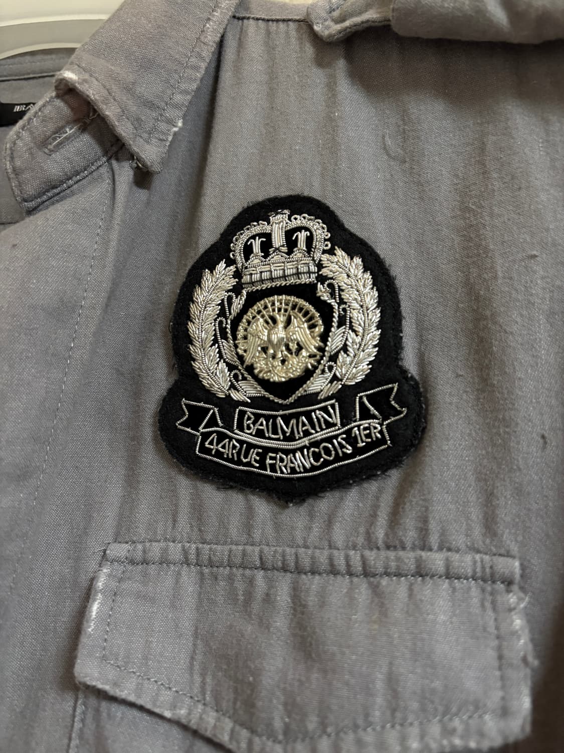 발망 11SS 밀리터리 와펜 디스 셔츠 상품이미지3