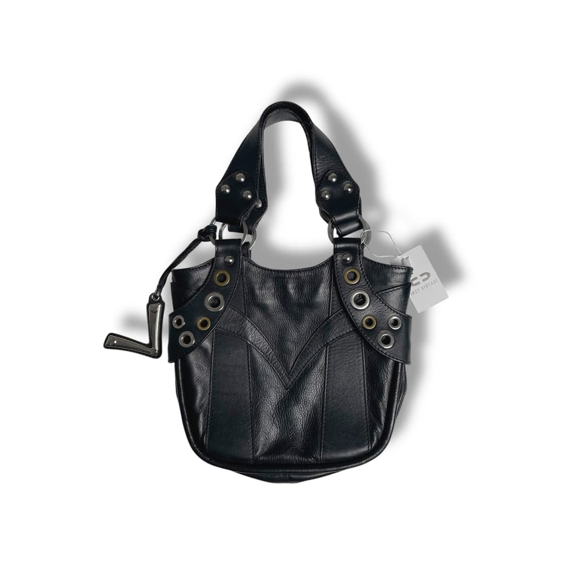 Vivia 아일렛 디테일 레더 백 (italy) 상품이미지1