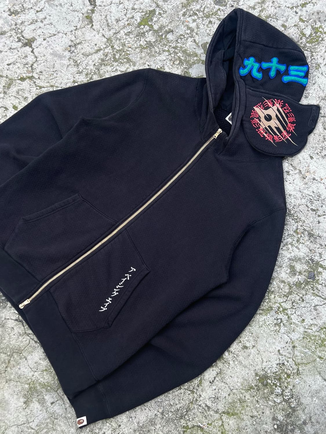 Bape Ninja Hooded Zip Up  상품이미지2