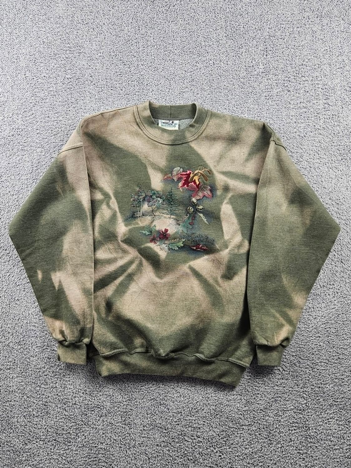 NORTHERN 다잉 커스텀 맨투맨 스웻 셔츠 ( M추정 )/ 10953 상품이미지2