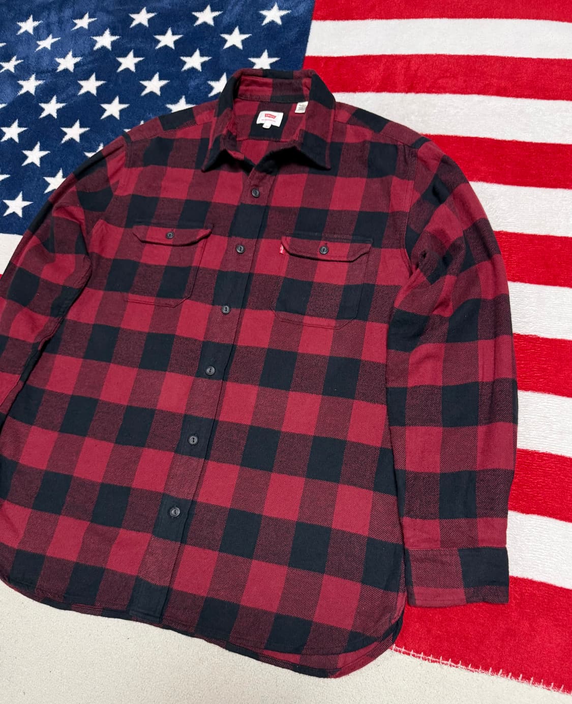 리바이스 버팔로 플란넬 셔츠 Levi’s Flannel Shirt [L] 상품이미지3