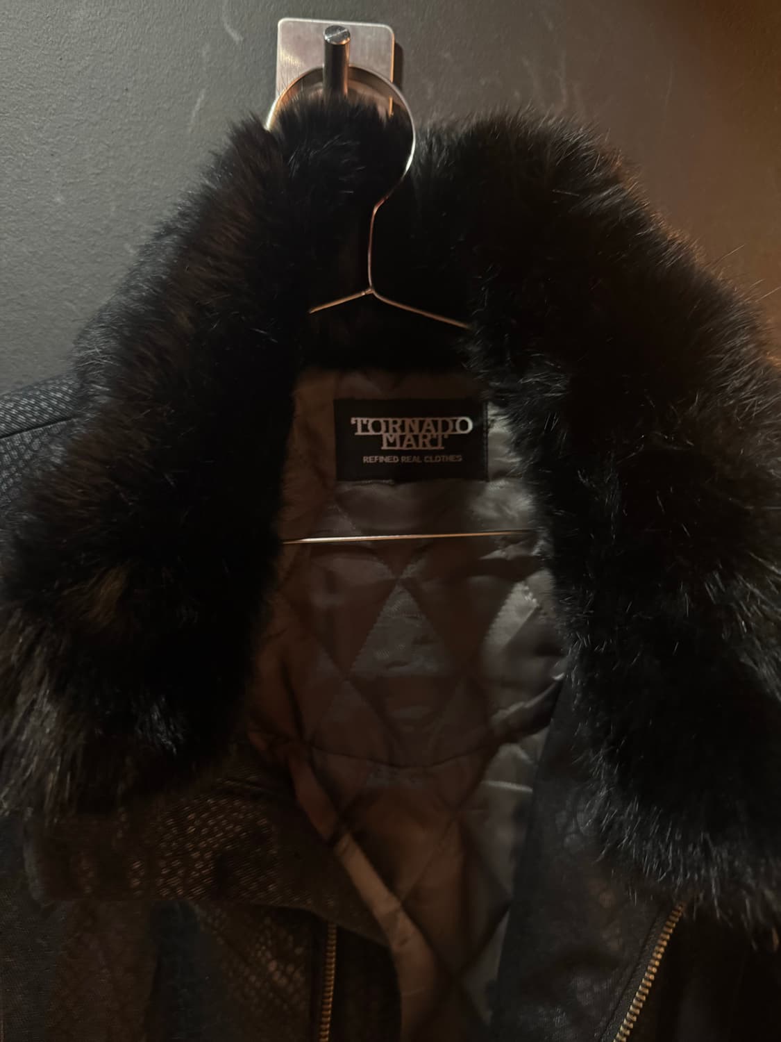 토네이도 마트 퍼 디테일 자켓 상품이미지2