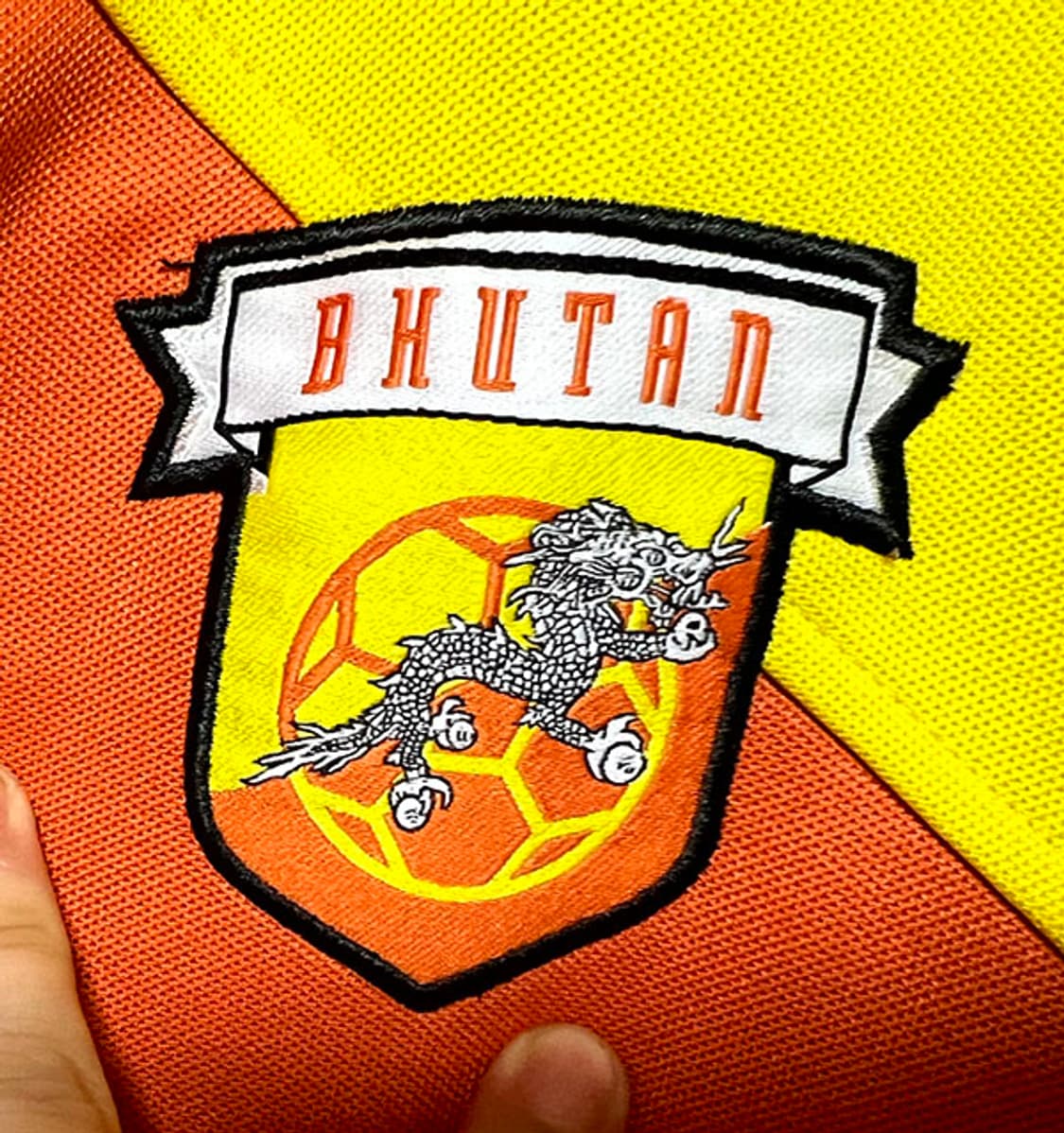 아디다스 부탄 옐로우 트랙탑 져지 춘추 캐주얼 국대유니폼 L 100  상품이미지4