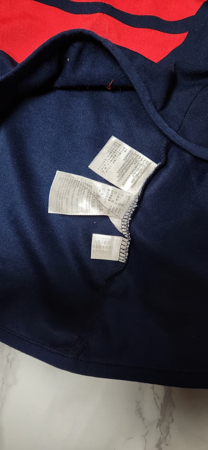 나이키 프랑스 국대 07-08 선수지급용 트레이닝 웜업 맨투맨 상품이미지7