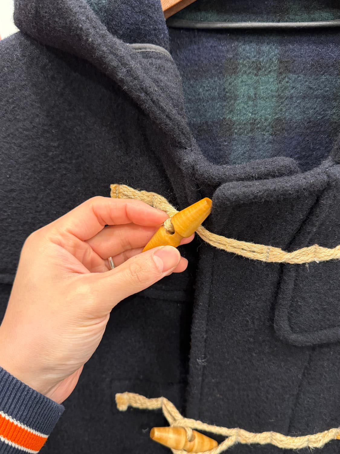 Abahouse 빈티지 울 더플 코트 (made in Japan) 상품이미지4