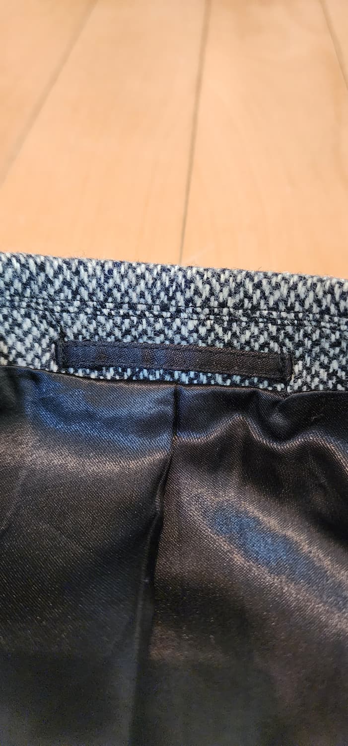 그레이 3버튼 트위드자켓 XXL 상품이미지8