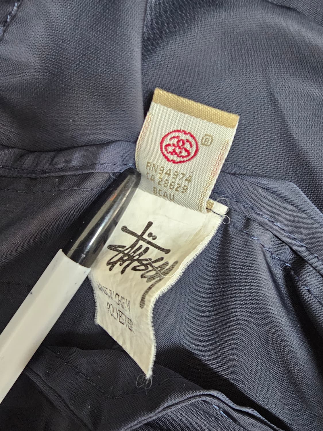 스투시 정품 No.4 뉴욕 8볼 코치자켓 L 상품이미지5