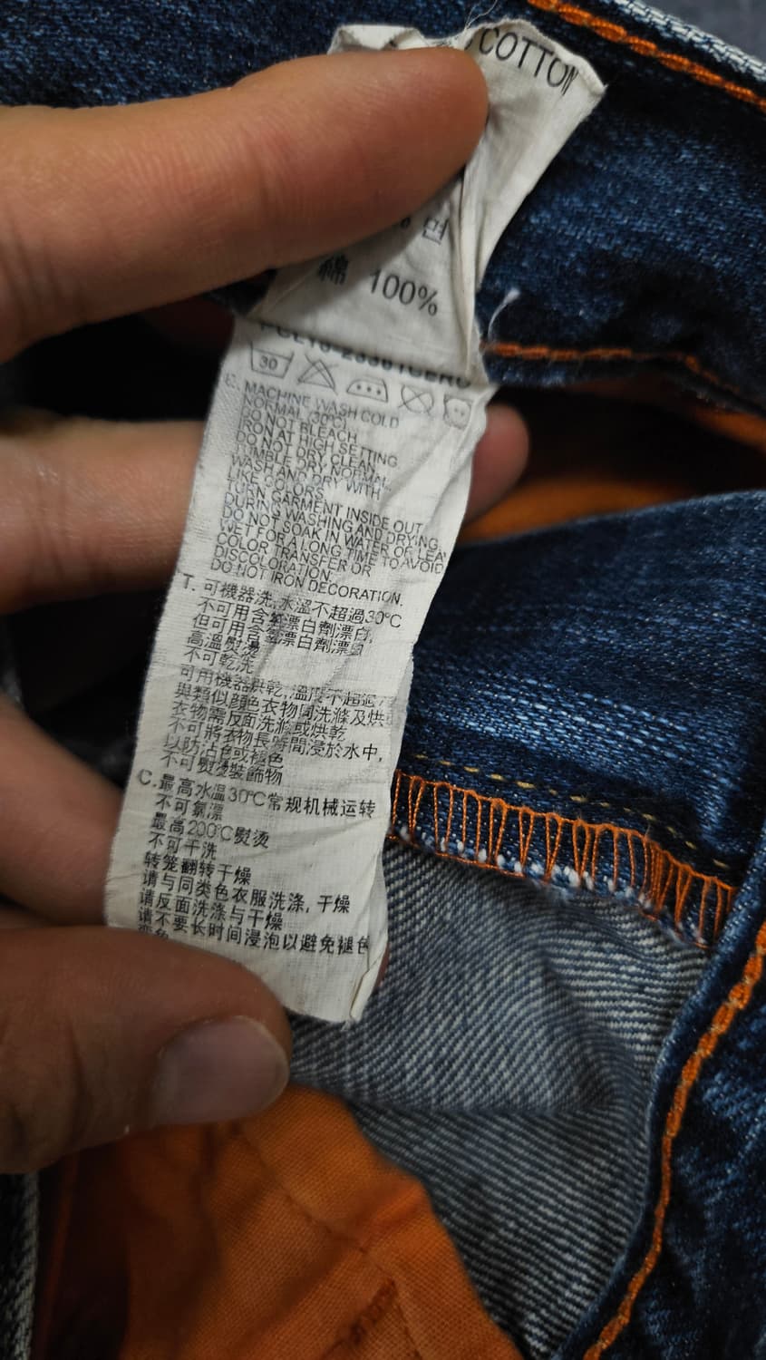 리바이스523 W32 L33 오렌지탭(급처) 상품이미지8