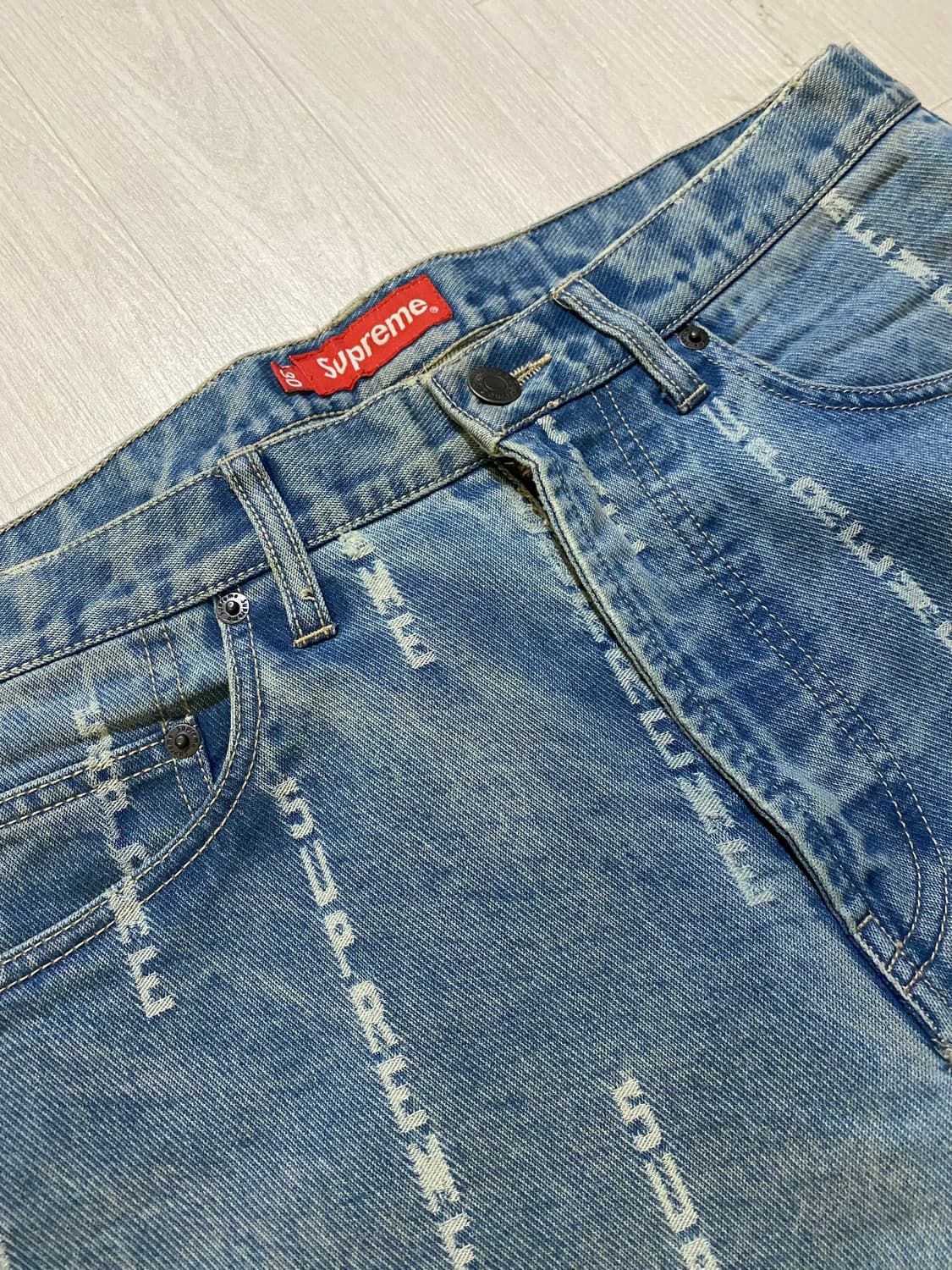 슈프림 자가드 데님 상품이미지4