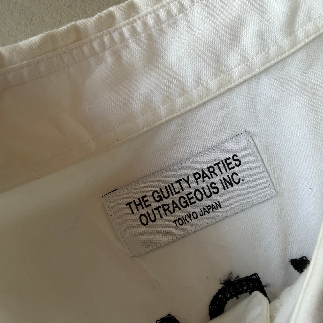 와코 마리아 바니걸 옥스포드 셔츠 상품이미지6