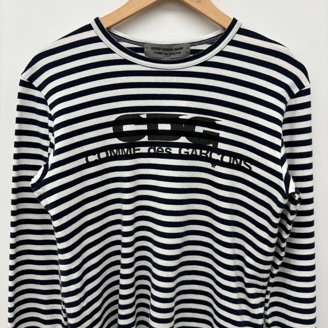 꼼데가르송 CDG 스트라이프 긴팔 티셔츠 여/M 상품이미지2
