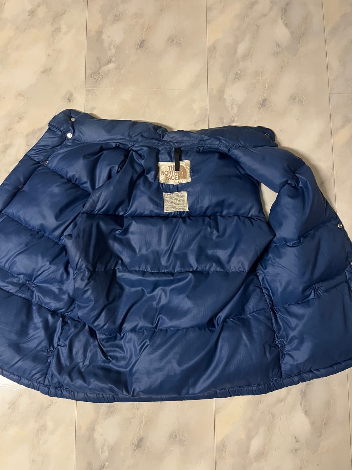 70’s  노스페이스 브라운라벨 퍼프 패딩조끼 상품이미지3