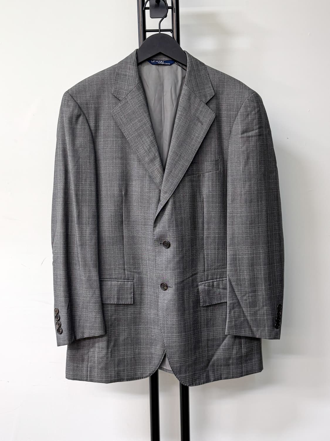 폴로랄프로렌 3 버튼 모던 체크 울 블레이저 상품이미지1