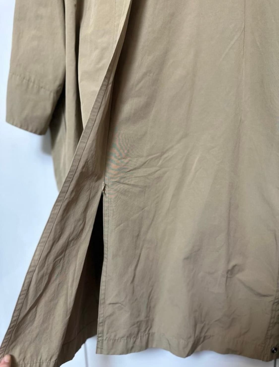 엣지 후드 롱 코트야상 남여공용 상품이미지6