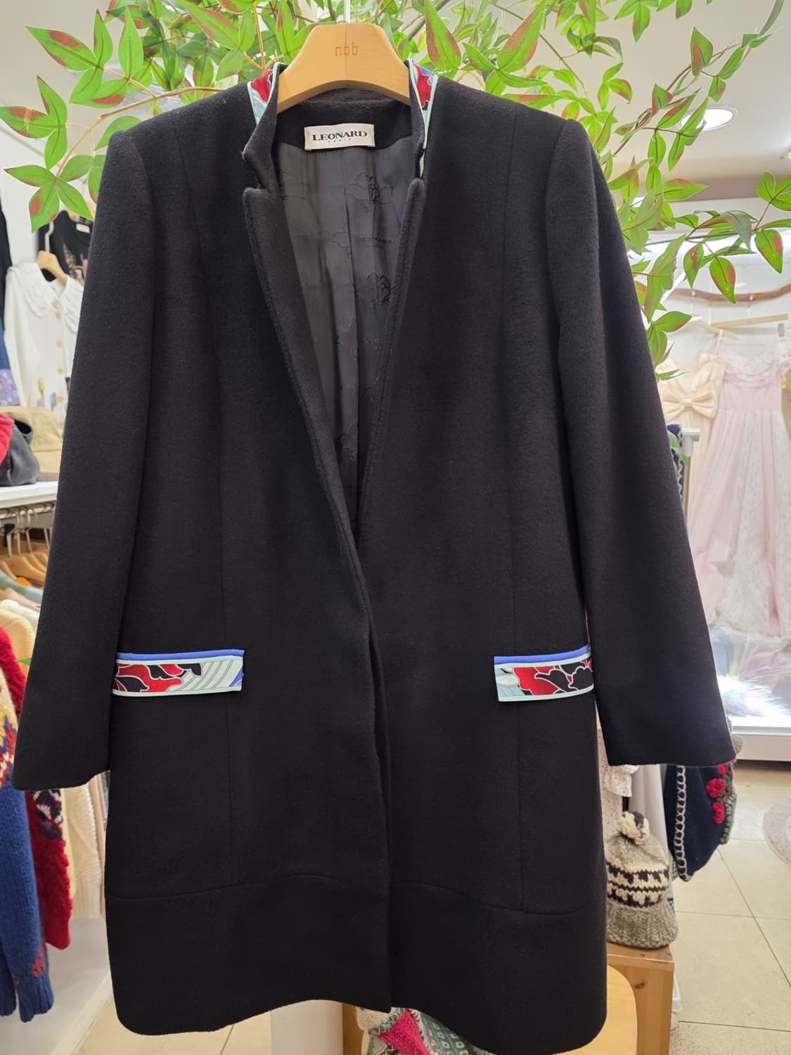 LEONARD 캐시100 코트 상품이미지1