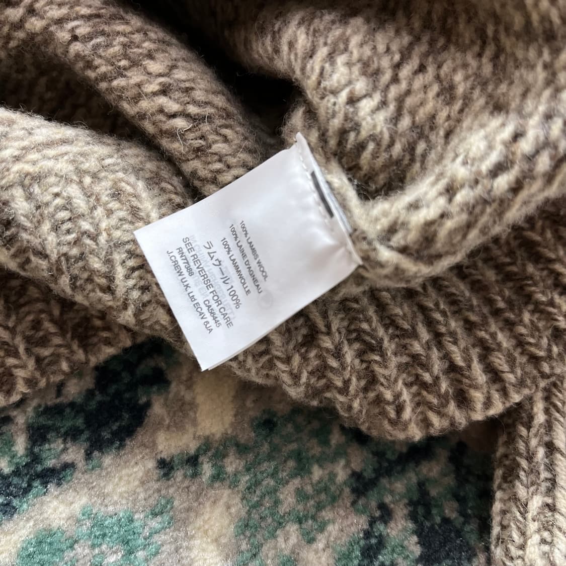 J crew Lambs wool 제이크루 니트 스웨터(M) 상품이미지4