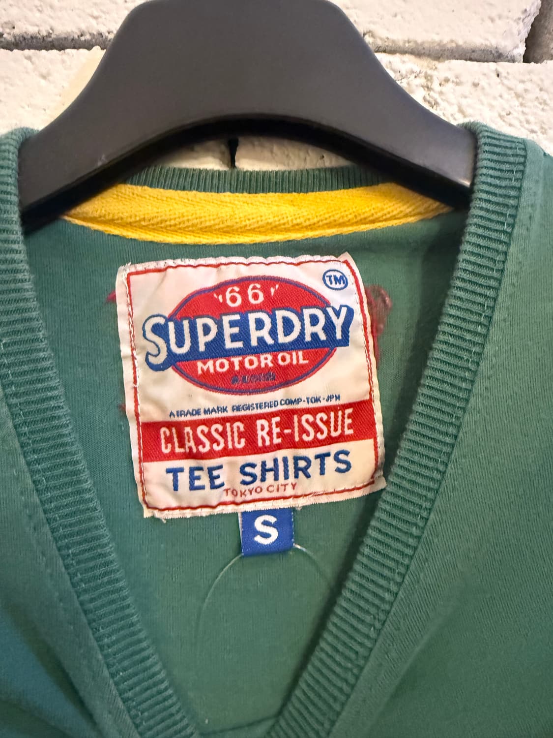 슈퍼드라이 반팔 티셔츠 그린 상품이미지6