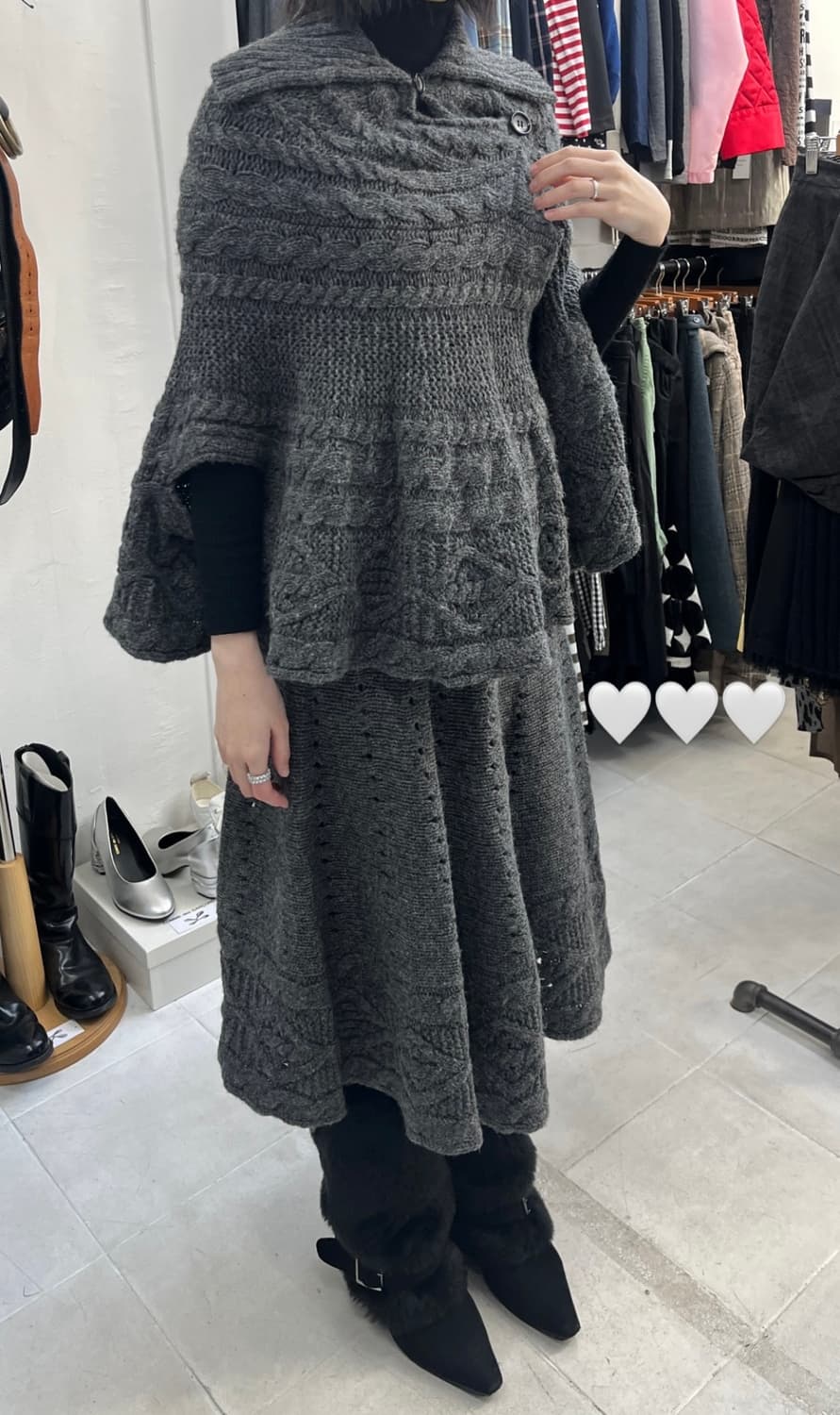 꼼데가르송 케이프 세트 상품이미지1