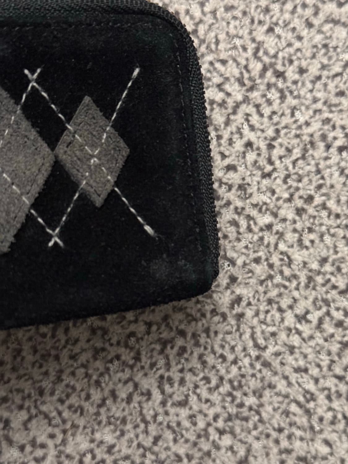 폴리테루 아가일 카드 월렛 블랙 상품이미지5