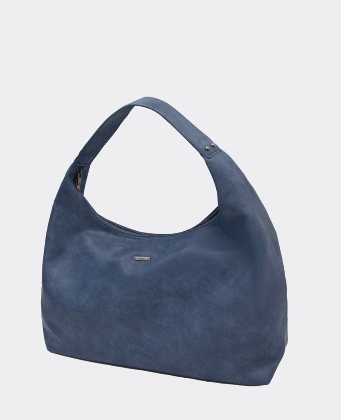 마코이 스탠다드 클래식 호보 레더 디어 숄더 백 [블루] 상품이미지2