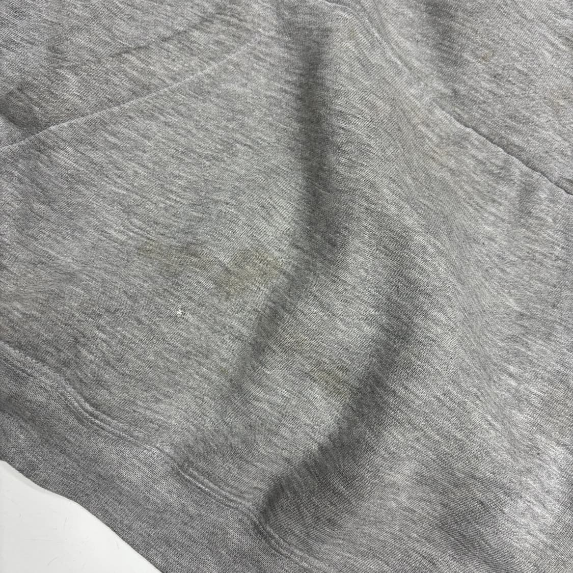 퀵실버(Quiksilver) 빅로고 아치형 자수 그레이 후드티 상품이미지4