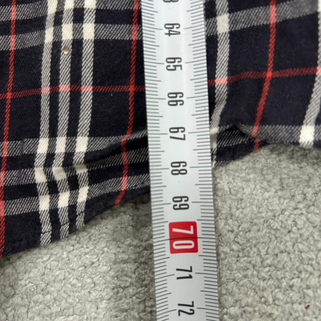 버버리 체크 긴팔 셔츠 m 상품이미지5