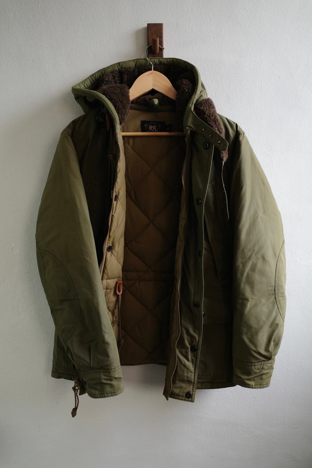 더블알엘 b-9 플라이트 파카 상품이미지4