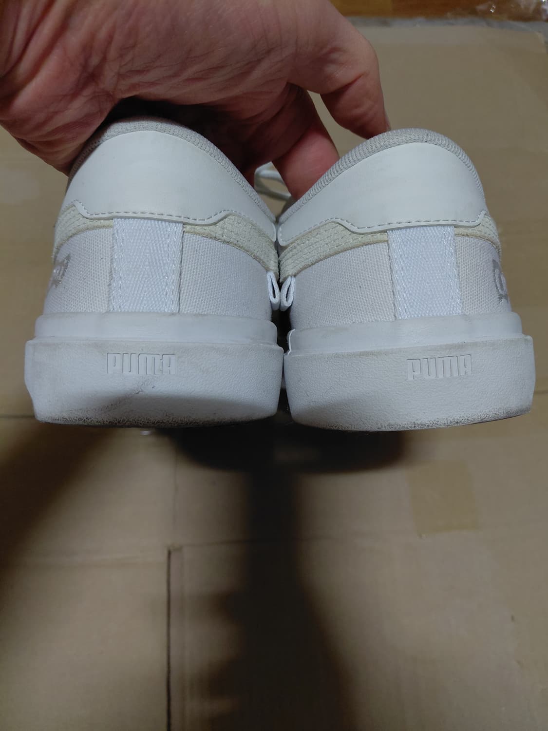 [푸마]카프리 로얄 화이트베이지 스니커즈 275사이즈 상품이미지4