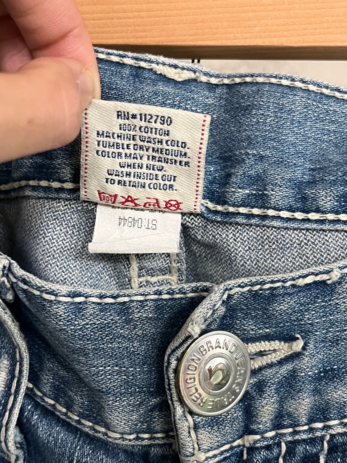 TRUE RELIGION JOEY BIG T DENIM PANTS 상품이미지8