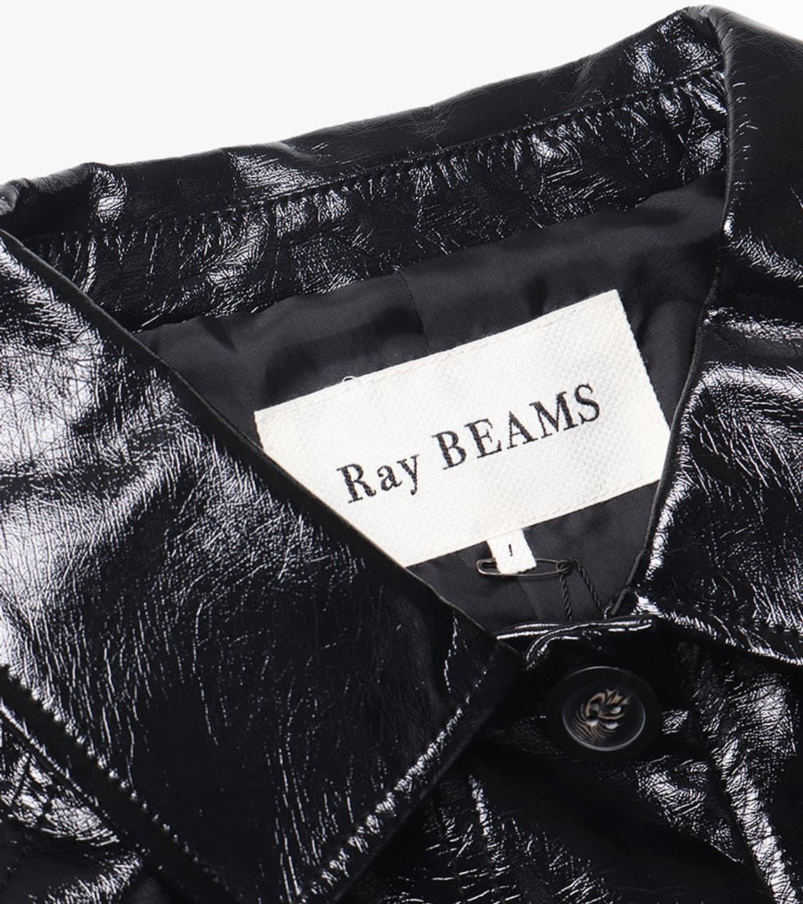 RAY BEAMS - 22SS ENAMEL LEATHER COAT 상품이미지6