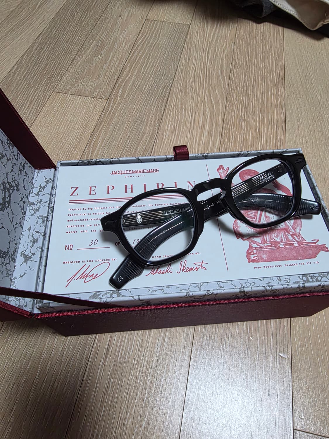 자크마리마지 제피린44 블랙 반타 상품이미지1