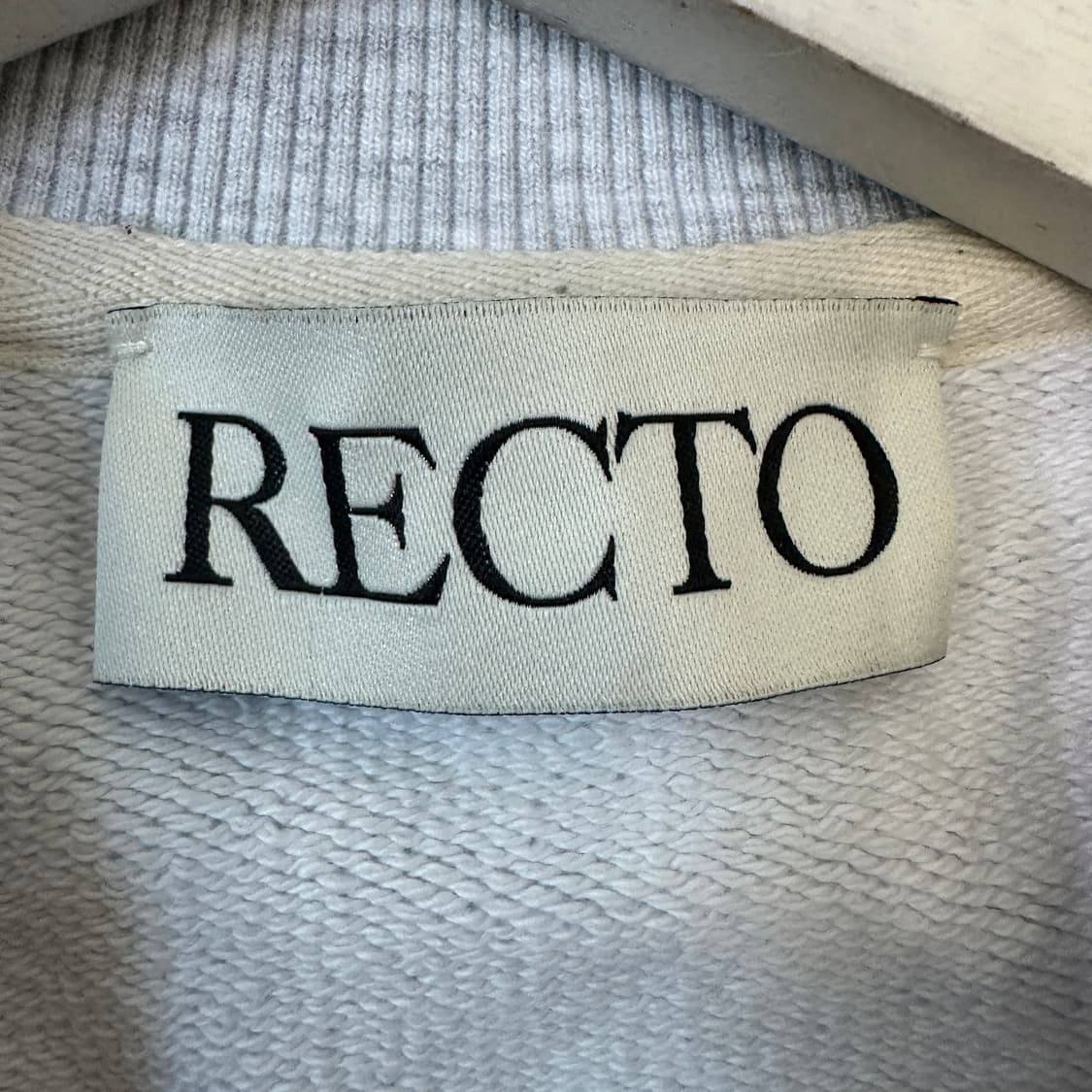 [여성F] 렉토 크롭 맨투맨 상품이미지2