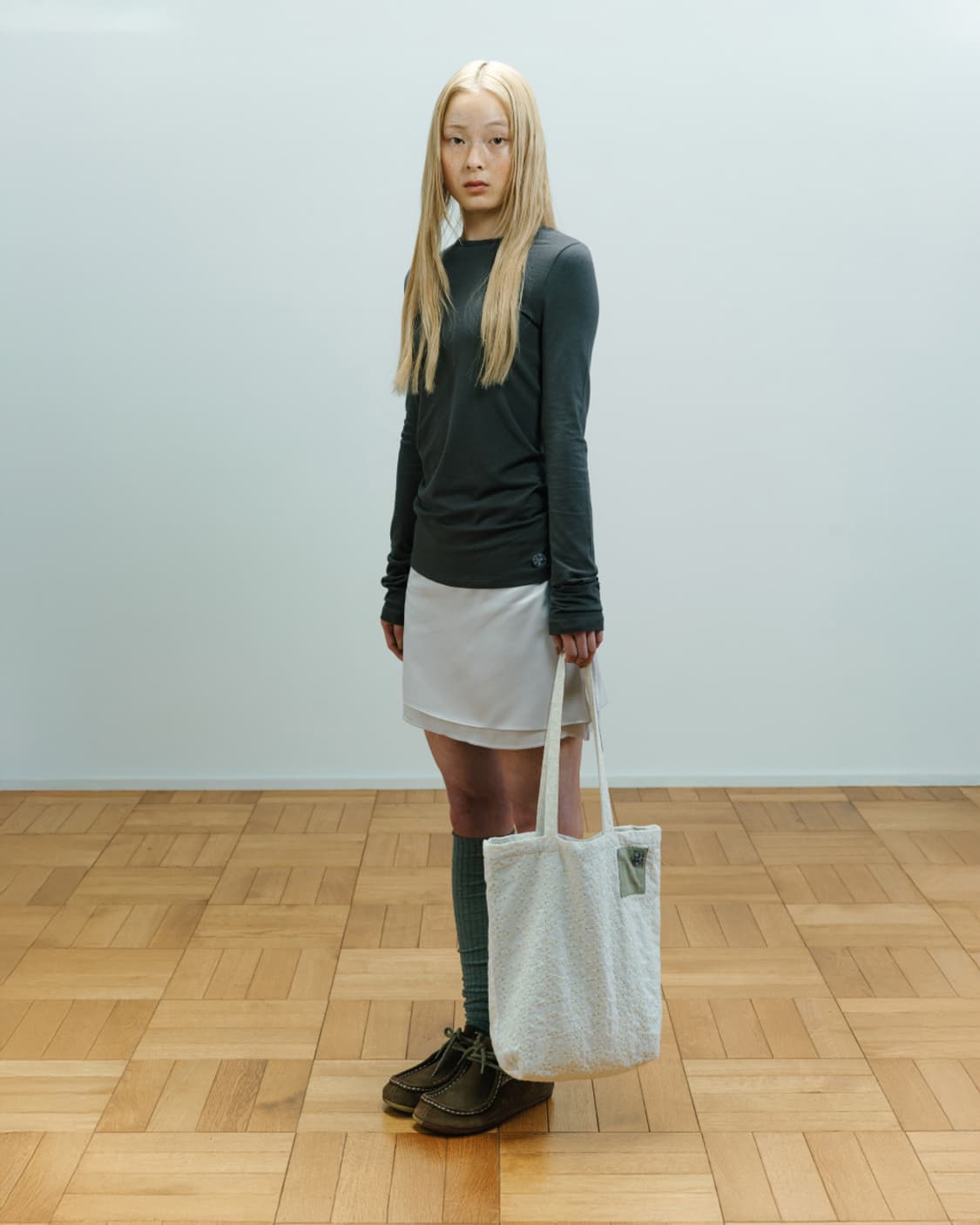 COYSEIO 038 STAR REVERSIBLE BAG WHITE 상품이미지2