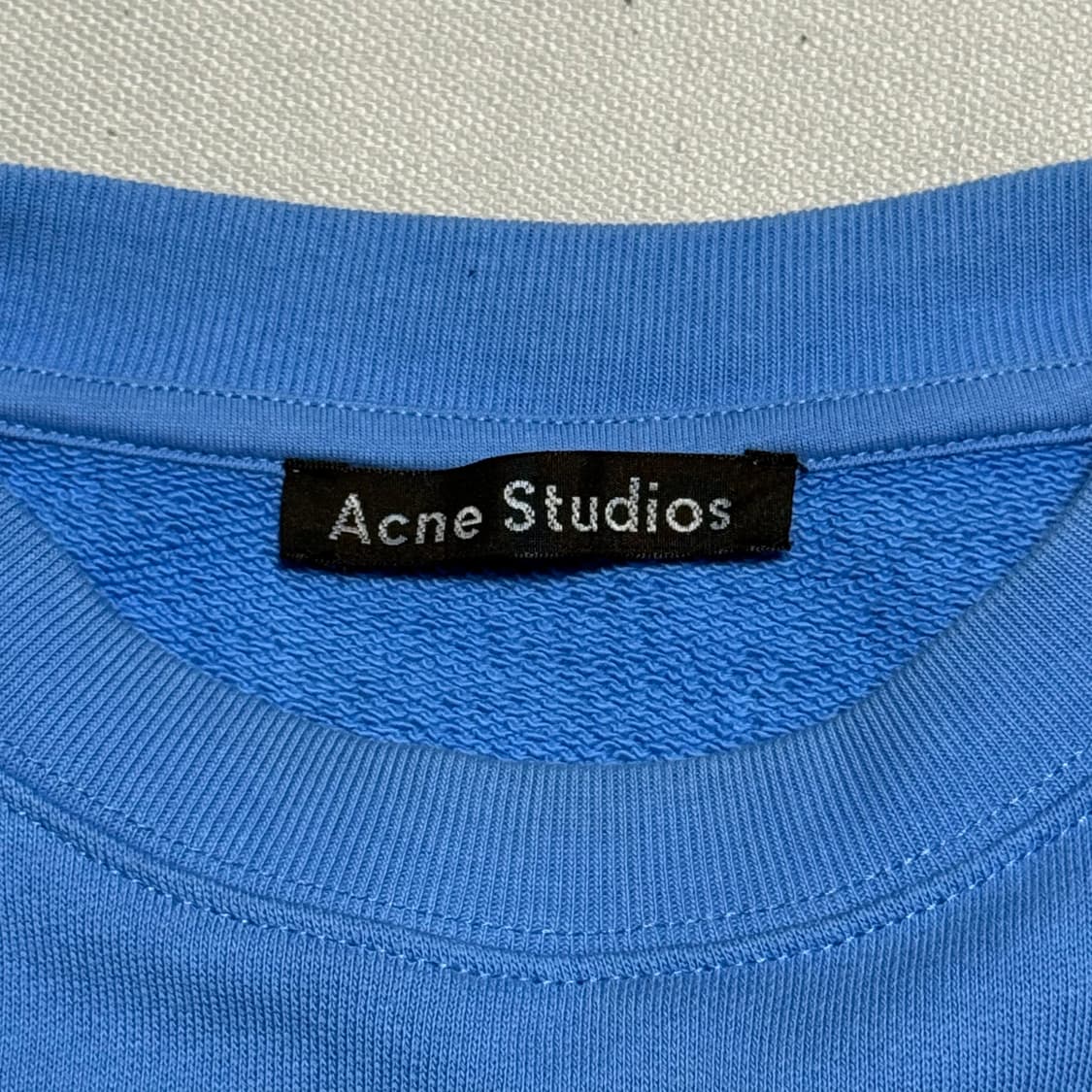 S 아크네스튜디오 포바 페이스 패치 맨투맨 상품이미지4